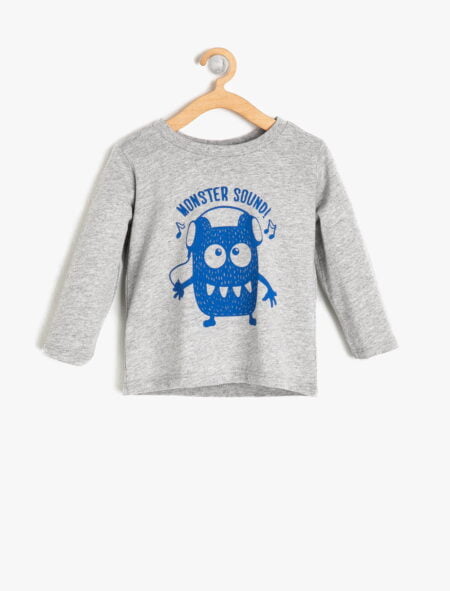 Лонгслив Monster Sound KotonBaby 9KMB18446ZK023