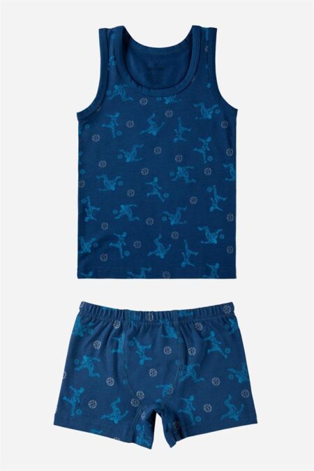 Комплект белья Baykar Футбол 2360-3360 Синий