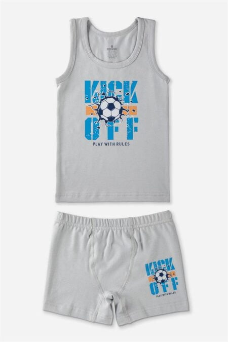 Комплект белья Baykar Футбол 2360-3360 Серый