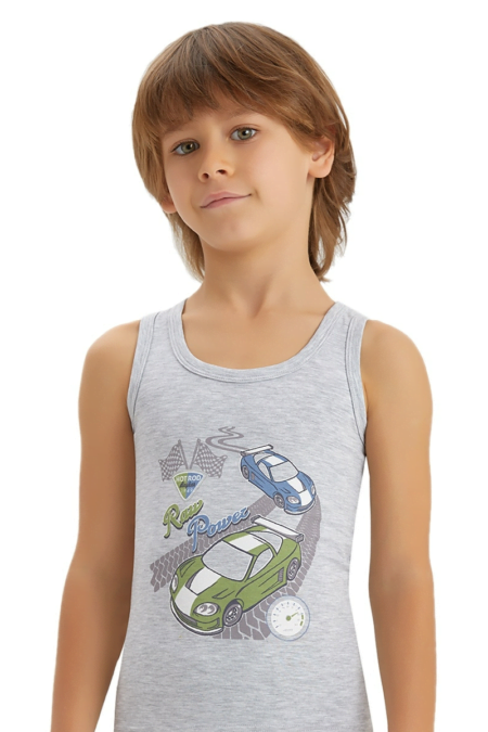 Майка Baykar Renkli 2660 Серый