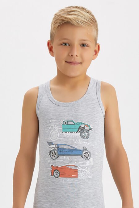 Майка Baykar Renkli 2662 Серый