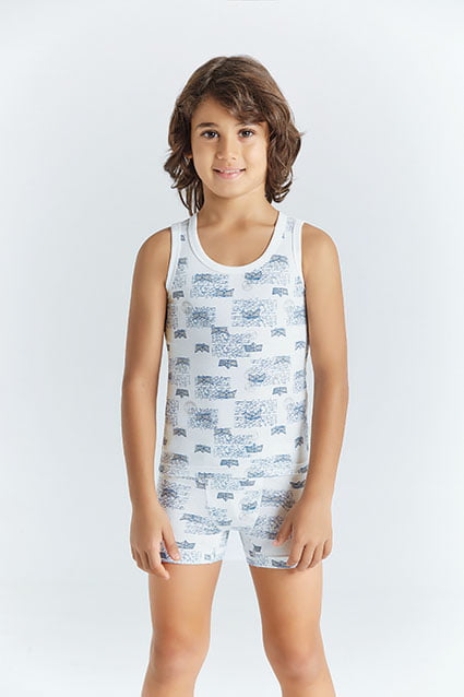 Майка Baykar Письмо 2592 Молочный