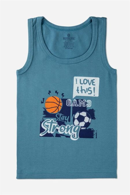 Майка Baykar 2362 Лазурно-синий