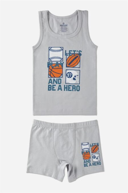 Комплект белья Baykar Баскетбол 2362-3362 Серый